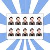 A reunião de fotos de identificação de 1 polegada do Pan Weibai deve ajudar os tremores ao redor com o mesmo estilo