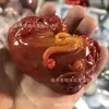 Ventas Directas de Fábrica de Adornos Portátiles de Pixiu de Imitación de Jade Huanglong, Tallas de Jade de Piedra Shoushan de Imitación Premium