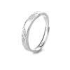 Anillo de Pareja Corazón Weilan para Hombre y Mujer Par de Anillos para Pareja Nicho Sentido Avanzado Regalo de Cumpleaños Venta al por Mayor