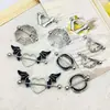 Anillos Exquisitos y de Moda para Pezones de Telaraña de Halloween para Hombres y Mujeres Joyería para Piercings Piercing Transfronterizo Acero Inoxidable Hebilla de Piercing