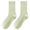 Calcetines Zhuji para mujer de verano delgados transpirables calcetines de tubo para mujer de malla sin costuras sueltos calcetines de luna de verano montón de calcetines de mujer