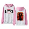 Comércio exterior Moletom com capuz masculino e feminino Espada Vento Lendário Berserk Cor de contraste forrado de lã Suéter Casal