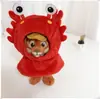 Solo Venta de RopaMuñeca Colgante de Zorro Pequeño Nick Ropa para Muñeca Chal Llavero de Judy Mono de Peluche