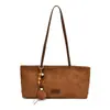 Estilo Coreano 2026 Nueva Bolsa de Axila de Gran Capacidad para Mujer Bolso de Hombro Único Retro de Nicho Bolso Tote Casual Simple para el Trabajo