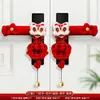 2026 Año del Caballo Dibujo Animado Cubierta Gruesa para Manija de Puerta Universal Anti-Colisión Cubierta Protectora para Habitación Infantil Decoración de Manija de Puerta de Año Nuevo