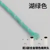 Cuerda Redonda de Poliéster con Patrón de Puntos de Colores de 5 mm Hilada en Núcleo para Tejido Hecho a Mano DIY, Moda Personalizada, Cuerda Decorativa Práctica para Cinturas, Sombreros y Pantalones