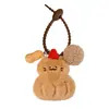 Colgante de Muñeca de Peluche Linda Original Tengyi Serie Buena Suerte y Prosperidad Llavero para Chicas Encanto para Mochila