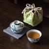 Juego de Té Portátil Tazón con Tapa Única Una Taza Hibisco Morado Peonía Pintada a Mano Tazón de Té Personal Almacenamiento Traje de Viaje Taza Expresa