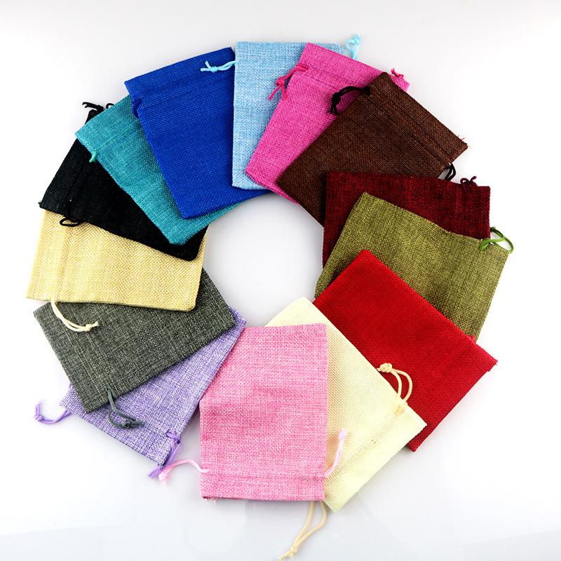 50pcs-lot-Random-Mixed-Jute-Ba