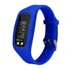 Podómetro Multifuncional Reloj Deportivo Pulsera Electrónica de Silicona Reloj Deportivo Pantalla LED Reloj Eléctrico Venta al por Mayor Esfera Grande