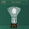 Competencia de Equipo Creativo Bádminton Femenino Madera Nuevo Trofeo de Cristal Oro, Plata, Bronce En Stock Medalla Grabado Producción