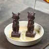 Mascota de Té de Arena Púrpura Yixing Adornos de Nezha Se Pueden Usar para Cuidar el Té de Arena Púrpura, Juegos de Té Lindos Personalizados, Accesorios de Mini Plato para Mesa, Muebles para el Hogar