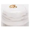 Nuevo Cenicero de Porcelana Blanca de Jade Grasa de Oveja Hogar Sala de Estar Oficina Cenicero de Personalidad Creativa Cenicero Anti-Ceniza Voladora
