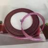 Cinta de regalo de cebolla dorada y plateada de 1 cm de ancho y 22 m de largo, color cebolla, para envolver regalos, decorar pasteles y hornear.