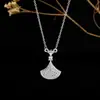 Nuevo estilo ins collar de plata joyería mujeres no se decolora simple alto sentido titanio acero collar mujeres fabricantes venta al por mayor