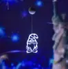 Lanternas Novas de Halloween e Páscoa Transfronteiriças, Boneca Bruxa de Chapéu Pontudo Lâmpada de Ventosa, Luz Decorativa Criativa Brilhante para Interior