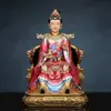 Estatuas de Resina de Hu San Tai Ye y Hu San Tai Ni, los Cuatro Grandes Clanes de Tang Kou, Bao Jia Huang San Tai Ye y Huang San Tai Ni