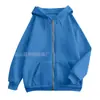 Comercio Exterior Sitio Independiente de Amazon Sudadera con Cremallera de Manga Larga para Hombre Estilo Urbano Holgada con Capucha En Stock
