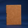Caderno de Negócios Tipo Porta-Caneta, Personalizável com Logo, Caderno de Capa Mole, Caderno de Negócios A5 Feito Sob Medida