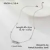 Collar Fino de Acero Inoxidable Transfronterizo con Elementos de Estrella, Luna, Corazón, Flor y Ala, Cadena para Clavícula Versátil de Múltiples Capas al por Mayor