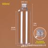Mascota líquido transparente botella dividida 10 30 50 100ml aceite esencial medicamento para peces botella pequeña tapa de aluminio botella de plástico