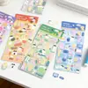 Pegatinas Creativas Personalizadas Dz para Manualidades, Pegatinas Decorativas Lindas, Pegatinas Hechas a Mano para Niños, Pegatinas Autoadhesivas de Papel Sintético