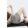 Shorts de Mezclilla Estilo Americano Chica Caliente para Mujer Verano 2025 Nuevo Estilo Pequeños de Cintura Alta Forma A Super Cortos Hot Pants