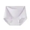 Ropa Interior de Algodón Lyocell para Mujer Triángulo de Seda Antibacteriano con Entrepierna Extendida Bragas Cómodas Transpirables de Cintura Media Ropa Interior para Mujer Femenina