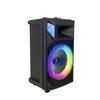 Ventas Directas de Fábrica Nuevo Exterior Lista Altavoz Bluetooth de Plástico de 8 pulgadas Rueda de Palanca para Baile Cuadrado Batería de Larga Duración