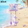 Llavero Auténtico Serie Stitch Compañero Juguetón Chico de Nariz Pequeña Llavero de Pareja Colgante Exquisito para Bolso