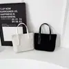 Bolsas de Peluche Transfronterizas para Mujer, Gran Capacidad, Nuevos Bolsos de Mano Casuales de Otoño e Invierno, Bolsos Tote Peludos Versátiles para el Trabajo