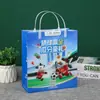 Sacolas de Mão Transparentes de Plástico PP Feitas Sob Medida de Fábrica, Sacolas para Levar Leite, Cerveja e Bebidas Foscas, Personalização de Sacolas de Presente de PVC