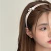 Diadema de pelo blanco para mujer, otoño e invierno, alta gama, retro, calavera, horquilla, popular, 2023, nueva diadema