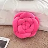 Almofada Decorativa Personalizada Flor Rosa Nórdica da Fábrica de Origem, Almofada Tecida à Mão Estilo Ins Nórdico, Sucesso Transfronteiriço na Amazon
