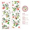 Cinta para Mascotas Yanji Serie Bayas Silvestres Temática de Frutas Decoración de Diario DIY Pegatinas Reutilizables 6 Diseños