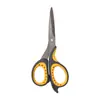 Tesouras de Aço Inoxidável com Revestimento de Teflon de Fábrica, Tesouras Multifuncionais para Corte de Fita Adesiva, Tesouras de Escritório Antiaderentes para Adesivos, Atacado de Comércio Exterior
