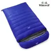 Saco de dormir de plumas, estilo sobre, apto para todas las estaciones, saco de dormir doble para parejas, camping, montañismo, saco de dormir a prueba de frío y cálido, venta al por mayor transfronteriza