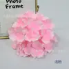 Simulación de 27 hortensias escena de boda pared de fondo arco arreglo floral corona de bricolaje ratán de hortensia decoración de mesa de postres