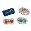 Pinza para el Cabello Hecha a Mano Bordada a Crochet Nueva de Otoño e Invierno para Mujer, Pinza Bb de Flor Linda para Flequillo, Pinza Lateral, Accesorio para el Cabello