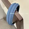 Nueva Diadema de Tela Vaquera para Mujer 2025, Diseño de Alta Gama que Hace que la Cara Parezca Más Pequeña, Adecuada para Lavarse la Cara y Salir, Elegante Accesorio para el Cabello