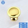 Moderno Simples High-end Estilo Americano Luz Luxo Dourado Armário de Roupas Porta Gaveta Maçaneta Maçaneta Maçaneta Maçaneta Preta Hardware