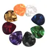 Guitar pick celluloid pick 0.5 0.751 estilhaços fosco ABS pull guitar finger pick print logo
