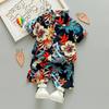 Roupas de verão para meninos Novo pequeno e médio porte Comércio Exterior Infantil Roupas Infantis Camisa de manga curta para meninos e meninas Estilo coreano Praia Baby Roupas Bonitas