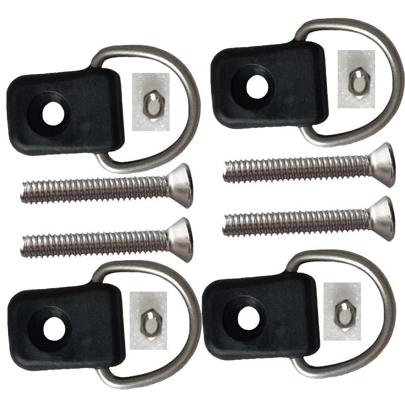 4个D型扣螺丝螺帽2