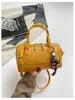 Diseño de Nicho Bolso Boston para Viajero Mujer Verano 2026 Nueva Moda Casual Tejido Cruzado Hombro Bolso Pequeño