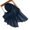 Nuevo Pañuelo de Gasa con Perlas Blancas Transfronterizo, Bufanda Larga para Mujer Estilo Minoría Étnica, Chal Exterior, Pañuelo de Cabeza Malayo