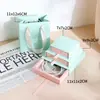 Caja de Suspensión de Película Pe con Bloques de Color Dopamina Caja de Joyería Antioxidation Caja de Joyería Tipo Cajón Caja de Suspensión para Anillos Caja de Empaque para Joyería