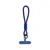Lanyard Tejido Corto de Moda para Teléfono Móvil Anillo de Doble Propósito Multifuncional Correa de Muñeca Cuerda de Poliéster Fuerte Anti-Pérdida Accesorios
