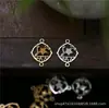 Uma variedade de acessórios de grampo de cabelo estilo antigo DIY, pingentes de borla de liga, grampos de cabelo estilo palácio, acessórios DIY, pequenos pingentes