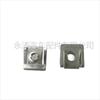 Piezas de automóvil base de matrícula hebilla sujetador metálico clip motor placa protectora inferior base de tornillo Dacromet